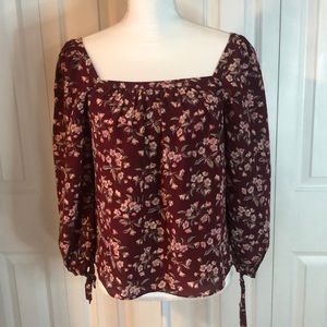 Rebecca Taylor blouse 100% silk, size XS